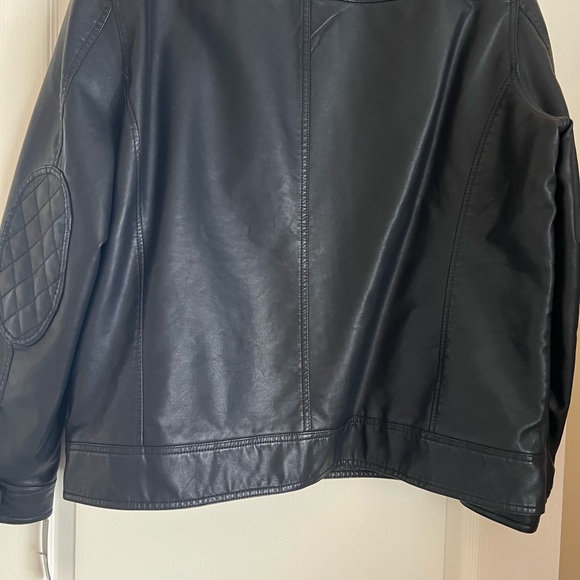 Mens pleather Jacket new with tags size XL - Picture 8 of 8